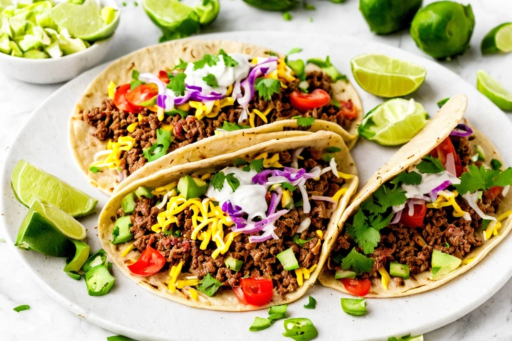 Ground Beef Tacos