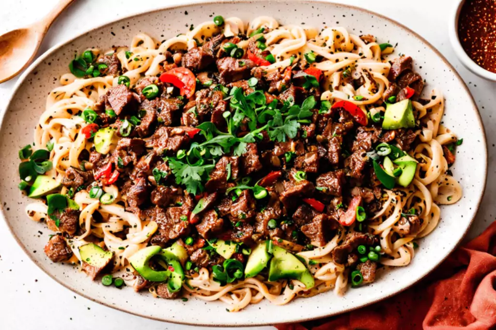 Beef and Broccoli Noodles