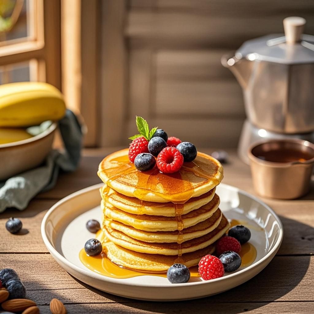 Gluten-Free Banana Pancakes