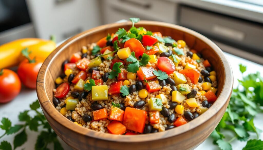 Quinoa and Black Bean Bowl